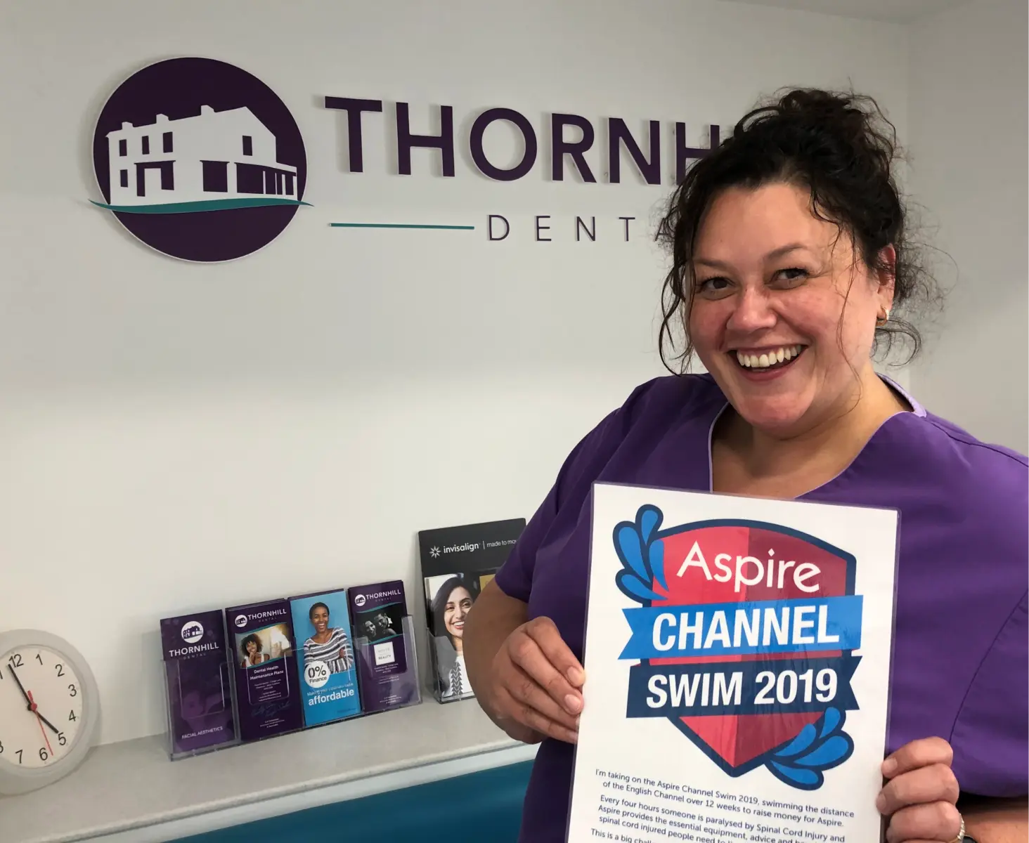 Gill’s Aspire Swimming Challenge